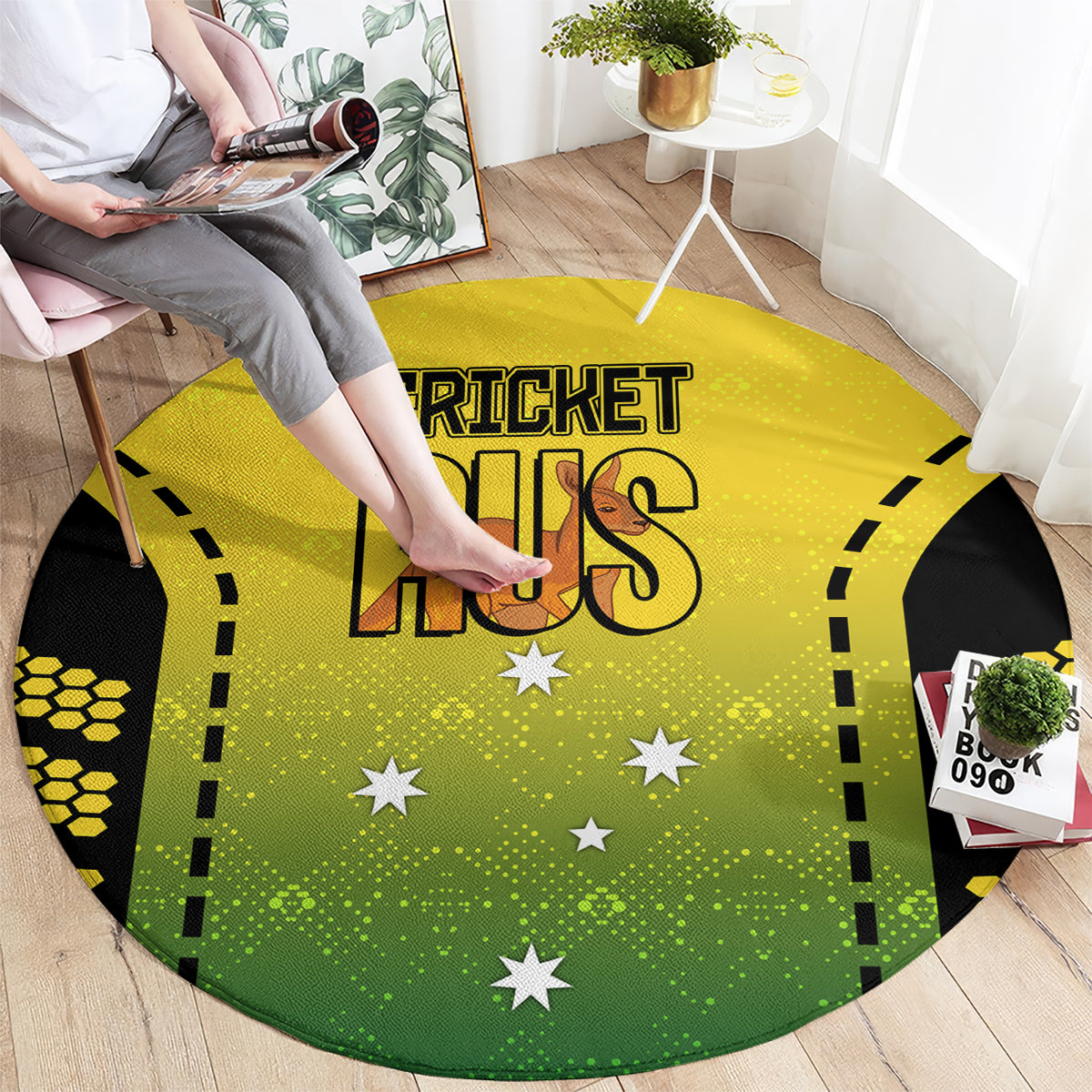 custom-australia-cricket-round-carpet-kangaroo-champions-2023-go-aussies