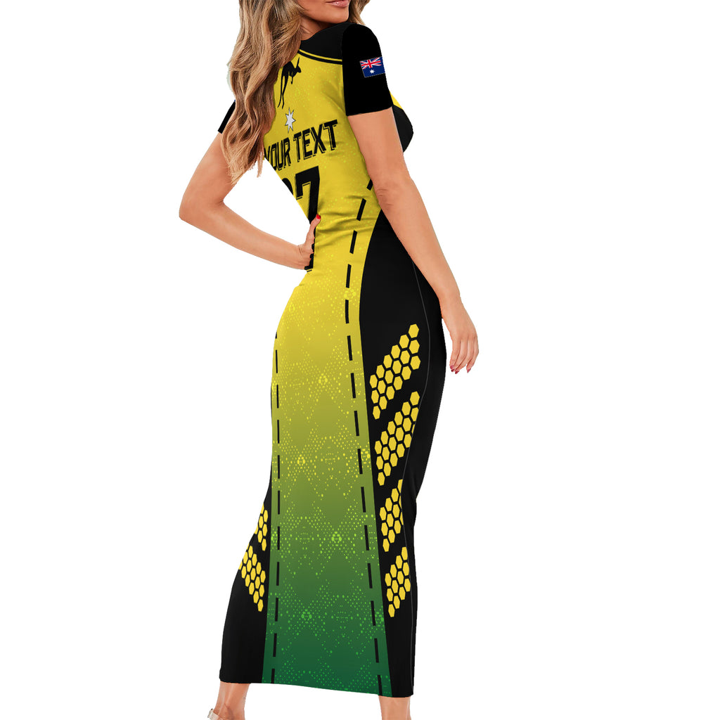 custom-australia-cricket-short-sleeve-bodycon-dress-kangaroo-champions-2023-go-aussies