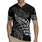 Aotearoa Personalized Lawn Bowls Maori Rugby Jersey New Zealand Black Tribal Silver Fern - Aussie Hoodie