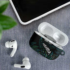 Aotearoa Personalized Lawn Bowls Maori AirPods Case New Zealand Paua Shell Tribal Silver Fern - Aussie Hoodie