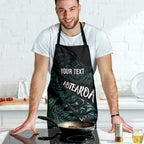 Aotearoa Personalized Lawn Bowls Maori Apron New Zealand Paua Shell Tribal Silver Fern - Aussie Hoodie