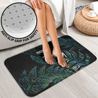 Aotearoa Personalized Lawn Bowls Maori Bathroom Set New Zealand Paua Shell Tribal Silver Fern - Aussie Hoodie