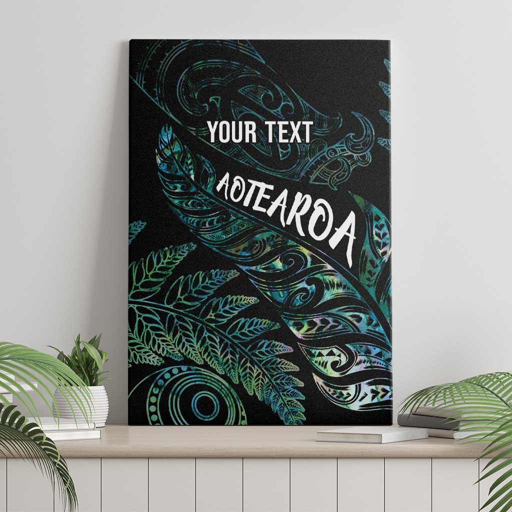 Aotearoa Personalized Lawn Bowls Maori Canvas Wall Art New Zealand Paua Shell Tribal Silver Fern - Aussie Hoodie