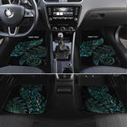 Aotearoa Personalized Lawn Bowls Maori Car Mats New Zealand Paua Shell Tribal Silver Fern - Aussie Hoodie