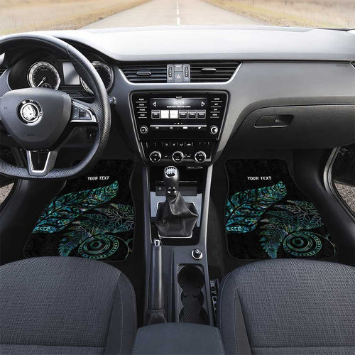 Aotearoa Personalized Lawn Bowls Maori Car Mats New Zealand Paua Shell Tribal Silver Fern - Aussie Hoodie