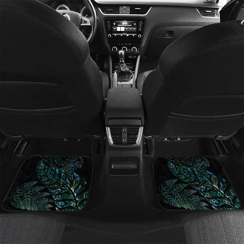 Aotearoa Personalized Lawn Bowls Maori Car Mats New Zealand Paua Shell Tribal Silver Fern - Aussie Hoodie