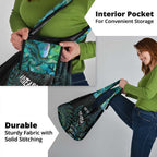 Aotearoa Personalized Lawn Bowls Maori Grocery Bag New Zealand Paua Shell Tribal Silver Fern - Aussie Hoodie
