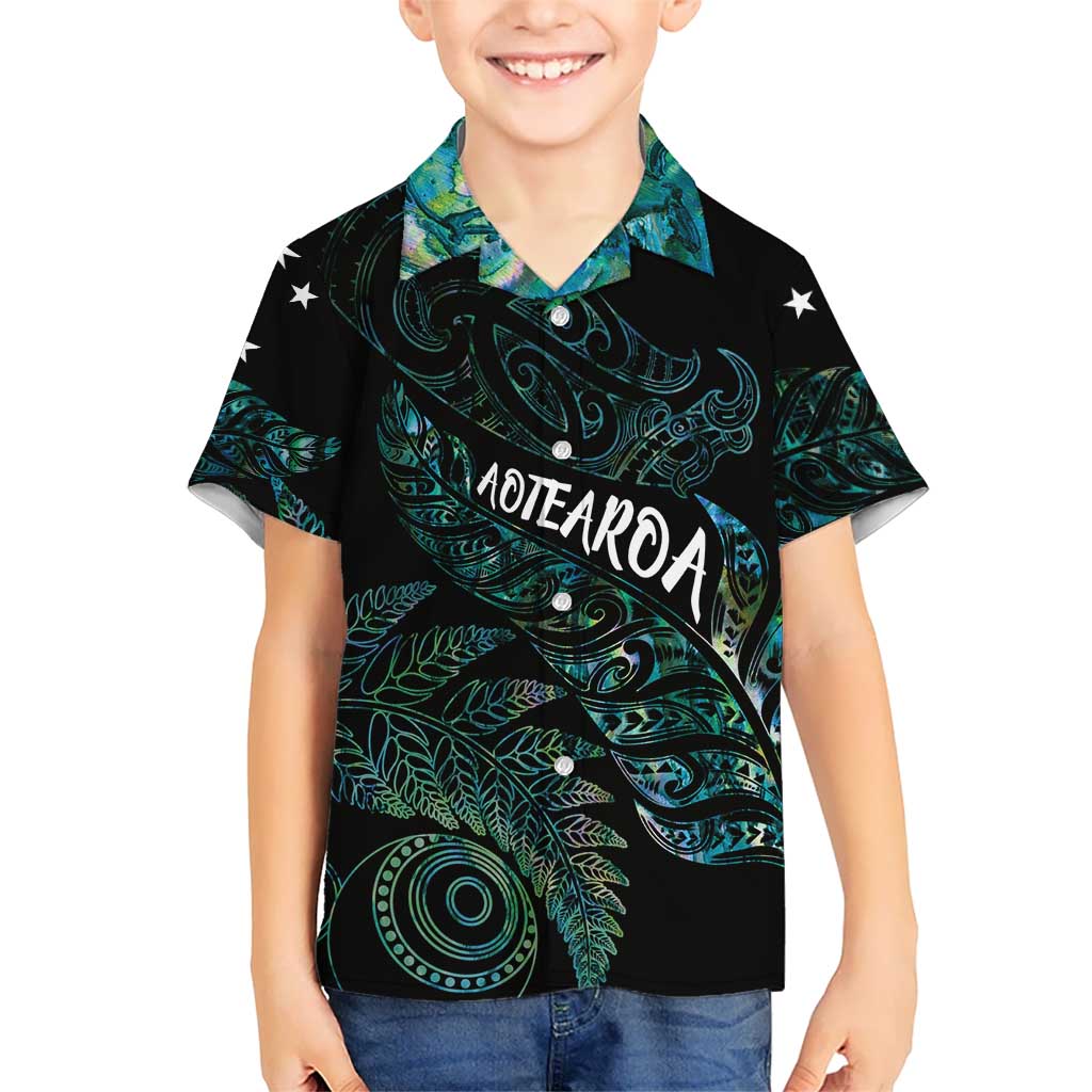 Aotearoa Personalized Lawn Bowls Maori Hawaiian Shirt New Zealand Paua Shell Tribal Silver Fern - Aussie Hoodie