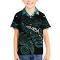 Aotearoa Personalized Lawn Bowls Maori Kid Hawaiian Shirt New Zealand Paua Shell Tribal Silver Fern - Aussie Hoodie