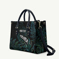 Aotearoa Personalized Lawn Bowls Maori Leather Bag New Zealand Paua Shell Tribal Silver Fern - Aussie Hoodie