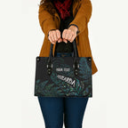 Aotearoa Personalized Lawn Bowls Maori Leather Bag New Zealand Paua Shell Tribal Silver Fern - Aussie Hoodie