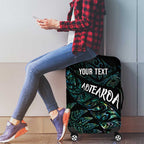 Aotearoa Personalized Lawn Bowls Maori Luggage Cover New Zealand Paua Shell Tribal Silver Fern - Aussie Hoodie