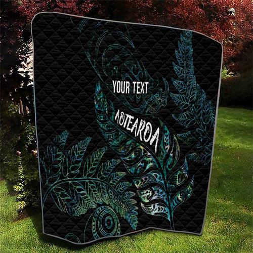 Aotearoa Personalized Lawn Bowls Maori Quilt New Zealand Paua Shell Tribal Silver Fern - Aussie Hoodie