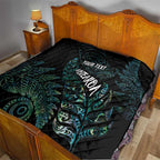 Aotearoa Personalized Lawn Bowls Maori Quilt New Zealand Paua Shell Tribal Silver Fern - Aussie Hoodie