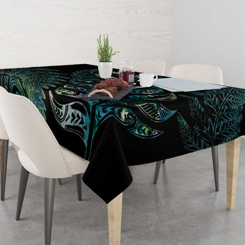 Aotearoa Personalized Lawn Bowls Maori Tablecloth New Zealand Paua Shell Tribal Silver Fern - Aussie Hoodie