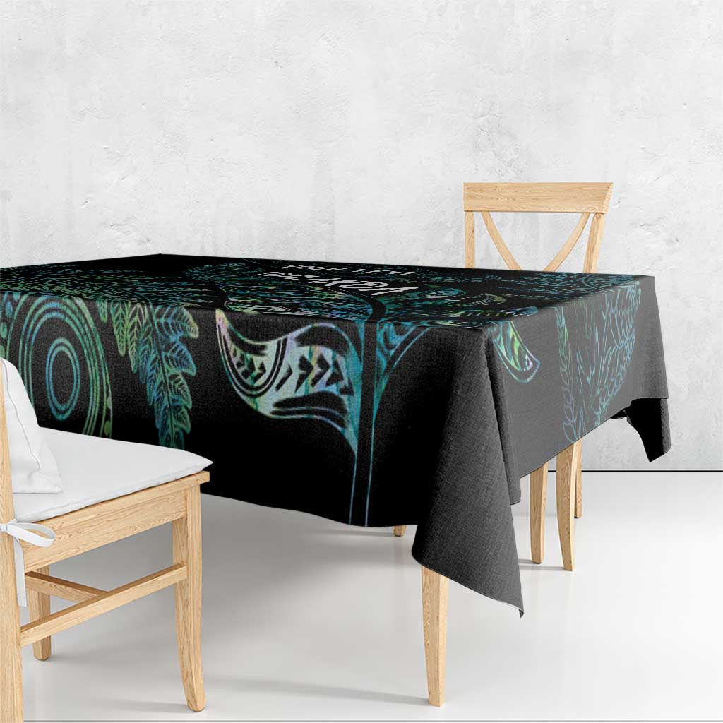 Aotearoa Personalized Lawn Bowls Maori Tablecloth New Zealand Paua Shell Tribal Silver Fern - Aussie Hoodie
