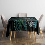 Aotearoa Personalized Lawn Bowls Maori Tablecloth New Zealand Paua Shell Tribal Silver Fern - Aussie Hoodie
