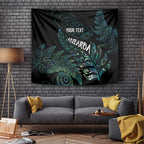 Aotearoa Personalized Lawn Bowls Maori Tapestry New Zealand Paua Shell Tribal Silver Fern - Aussie Hoodie