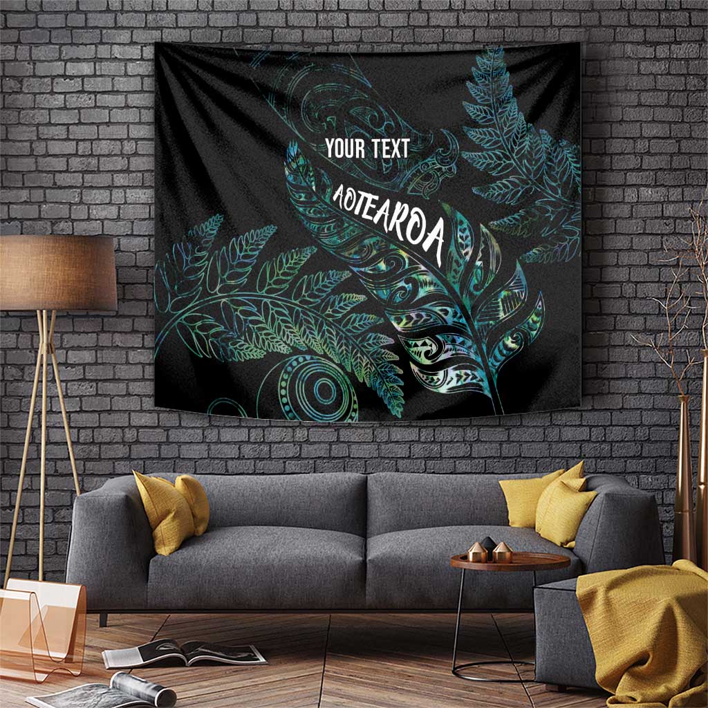 Aotearoa Personalized Lawn Bowls Maori Tapestry New Zealand Paua Shell Tribal Silver Fern - Aussie Hoodie