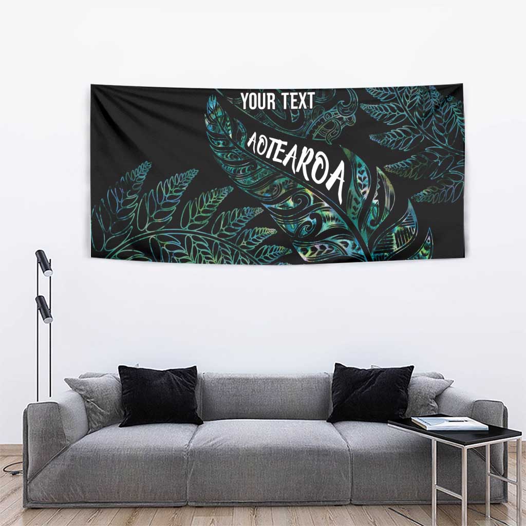 Aotearoa Personalized Lawn Bowls Maori Tapestry New Zealand Paua Shell Tribal Silver Fern - Aussie Hoodie