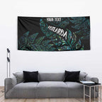 Aotearoa Personalized Lawn Bowls Maori Tapestry New Zealand Paua Shell Tribal Silver Fern - Aussie Hoodie