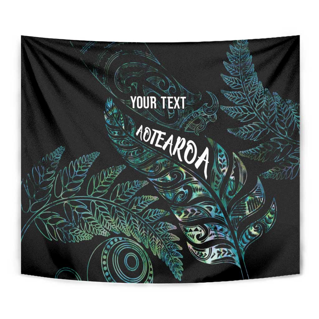 Aotearoa Personalized Lawn Bowls Maori Tapestry New Zealand Paua Shell Tribal Silver Fern - Aussie Hoodie