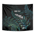 Aotearoa Personalized Lawn Bowls Maori Tapestry New Zealand Paua Shell Tribal Silver Fern - Aussie Hoodie