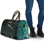 Aotearoa Personalized Lawn Bowls Maori Travel Bag New Zealand Paua Shell Tribal Silver Fern - Aussie Hoodie