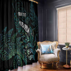 Aotearoa Personalized Lawn Bowls Maori Window Curtain New Zealand Paua Shell Tribal Silver Fern - Aussie Hoodie