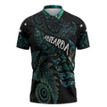 Aotearoa Personalized Lawn Bowls Maori Zipper Polo Shirt New Zealand Paua Shell Tribal Silver Fern - Aussie Hoodie