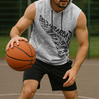 Aotearoa Personalized Lawn Bowls Maori Sleeveless Hoodie New Zealand White Tribal Silver Fern - Aussie Hoodie