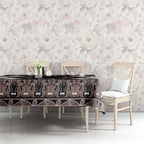 Personalised Taniko Motifs Aotearoa Tablecloth Waitangi Kowhaiwhai Kiwi - Mocha