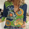 Personalised NAIDOC Week 2023 NRL Raiders For Our Elders Women Casual Shirt LT7