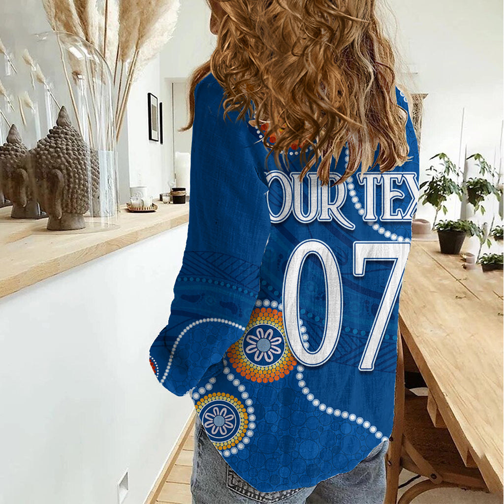 Personalised NAIDOC Week 2023 NRL Bulldogs For Our Elders Women Casual Shirt LT7