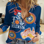 Personalised NAIDOC Week 2023 NRL Knights For Our Elders Women Casual Shirt LT7