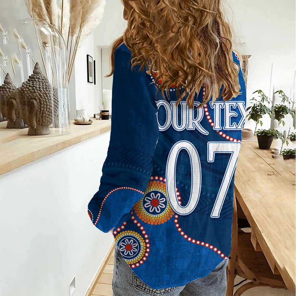 Personalised NAIDOC Week 2023 NRL Knights For Our Elders Women Casual Shirt LT7