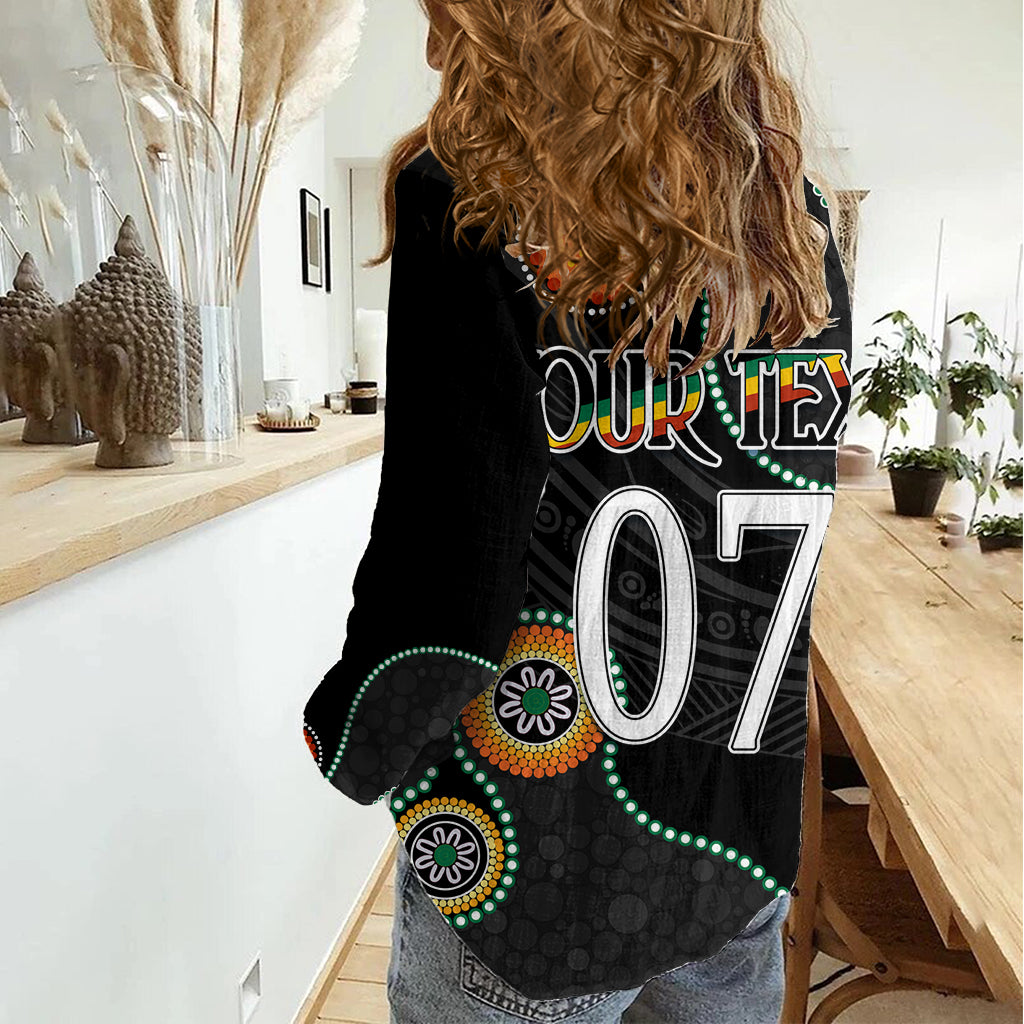 Personalised NAIDOC Week 2023 NRL Panther For Our Elders Women Casual Shirt LT7