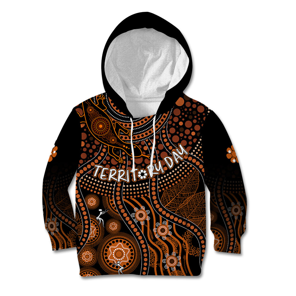 personalised-northern-territory-day-kid-hoodie-indigenous-sun-and-life-art