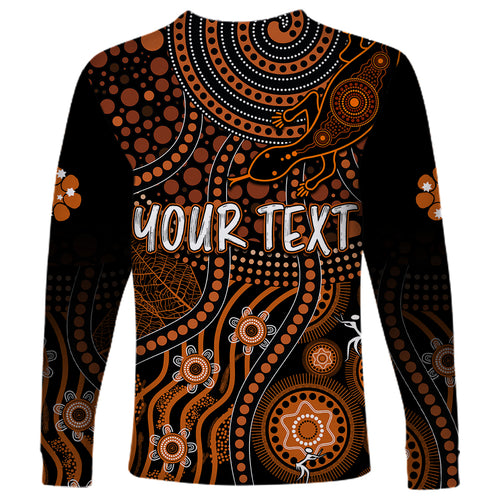 personalised-northern-territory-day-long-sleeve-shirt-indigenous-sun-and-life-art
