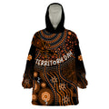personalised-northern-territory-day-wearable-blanket-hoodie-indigenous-sun-and-life-art