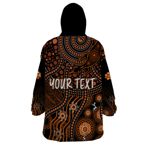 personalised-northern-territory-day-wearable-blanket-hoodie-indigenous-sun-and-life-art