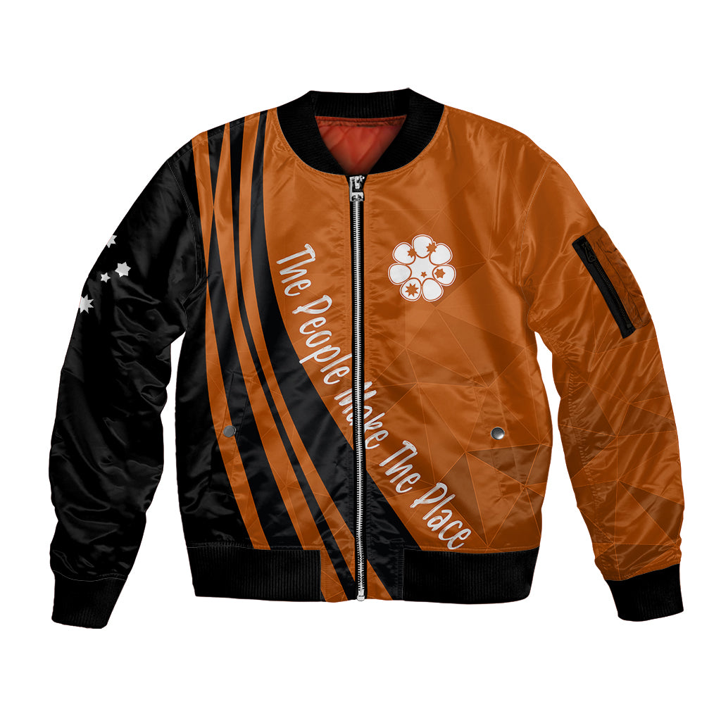 personalised-northern-territory-day-sleeve-zip-bomber-jacket-basic-style