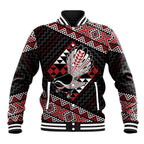 Taniko Aotearoa Baseball Jacket Poutama Mix Piwakawaka