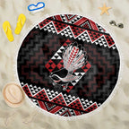 Taniko Aotearoa Beach Blanket Poutama Mix Piwakawaka