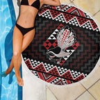 Taniko Aotearoa Beach Blanket Poutama Mix Piwakawaka