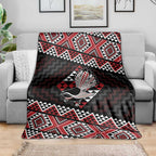 Taniko Aotearoa Blanket Poutama Mix Piwakawaka