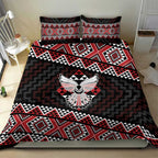 Taniko Aotearoa Bedding Set Poutama Mix Piwakawaka - Ver02