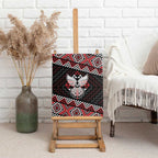 Taniko Aotearoa Canvas Wall Art Poutama Mix Piwakawaka - Ver02
