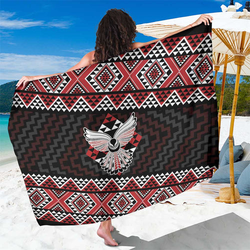 Taniko Aotearoa Sarong Poutama Mix Piwakawaka - Ver02