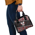 Taniko Aotearoa Shoulder Handbag Poutama Mix Piwakawaka - Ver02
